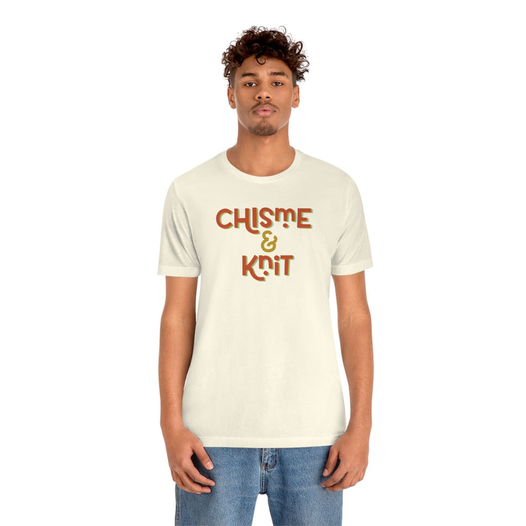 Chisme & Knit Tee T-Shirt Printify