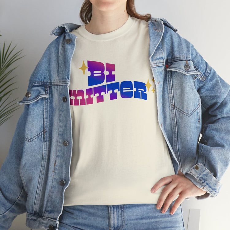 Bi Knitter Tee T-Shirt Printify
