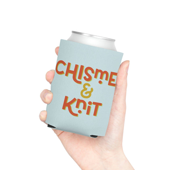 Chisme & Knit Can Cooler Accessories Printify