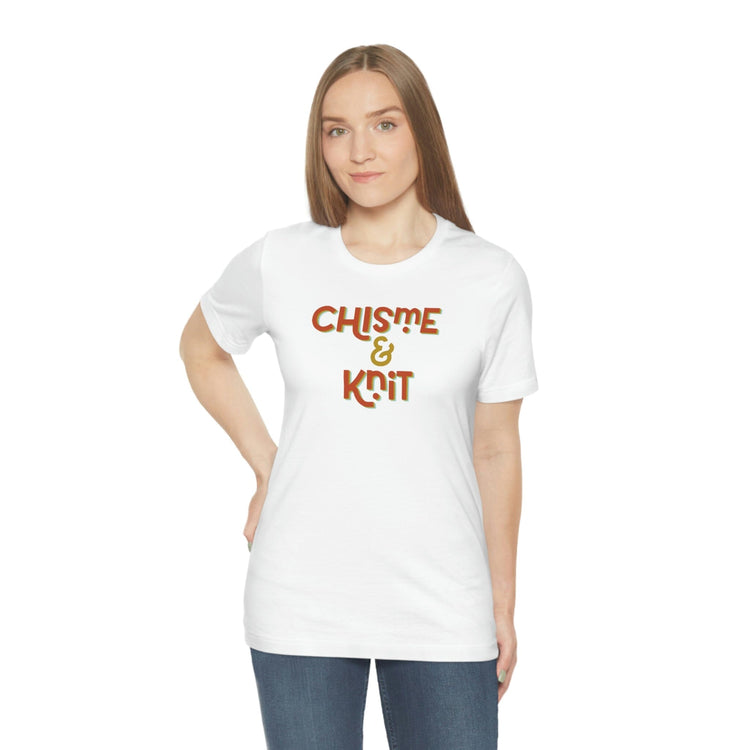 Chisme & Knit Tee T-Shirt Printify