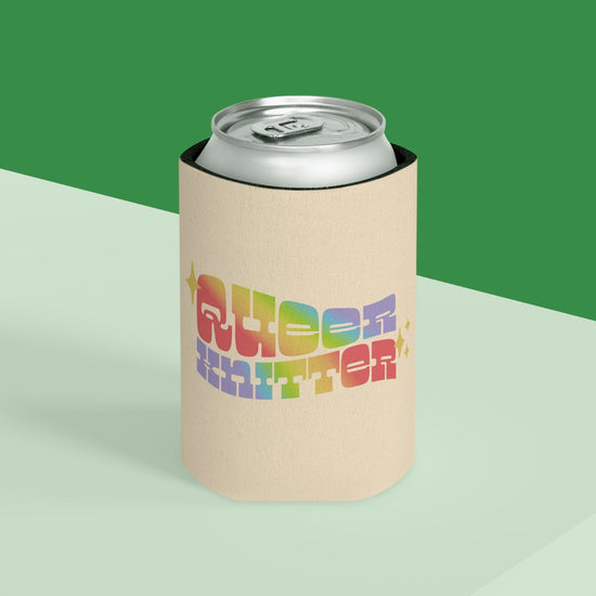 Queer Knitter Can Cooler Accessories Printify
