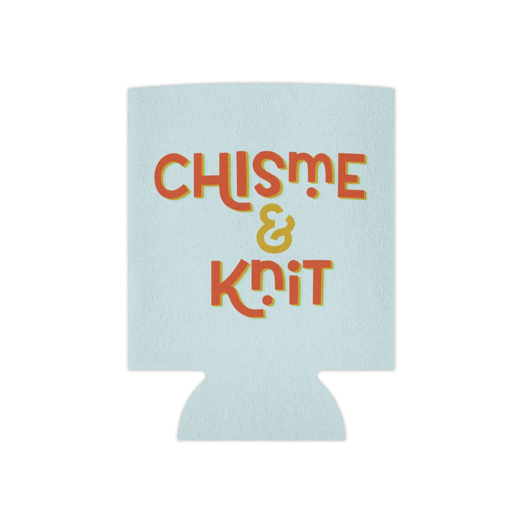 Chisme & Knit Can Cooler Accessories Printify 