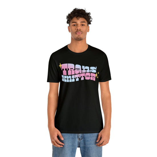 Trans Knitter Tee T-Shirt Printify