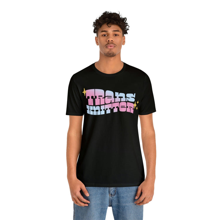Trans Knitter Tee T-Shirt Printify