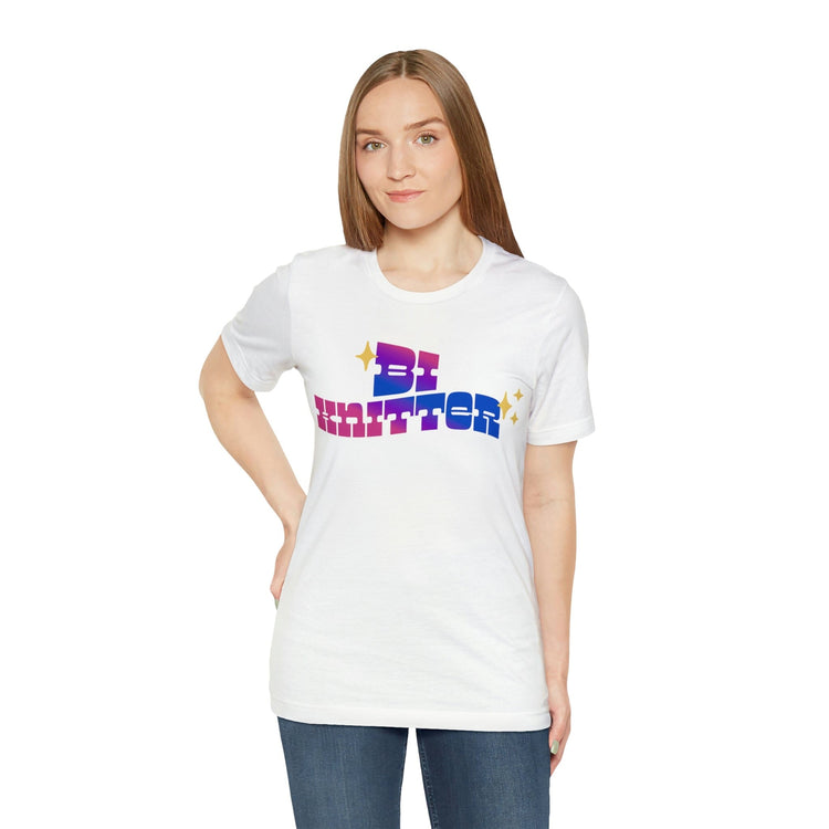 Bi Knitter Tee T-Shirt Printify