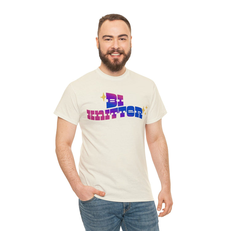 Bi Knitter Tee T-Shirt Printify