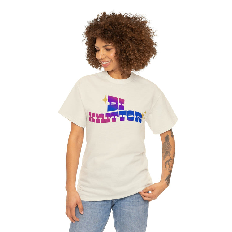 Bi Knitter Tee T-Shirt Printify