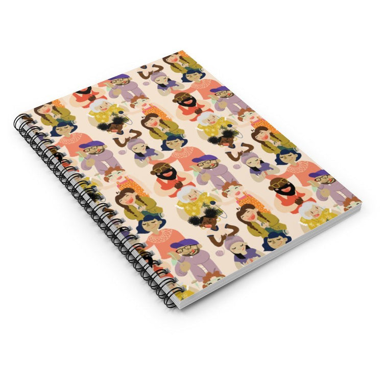 Infiknit Spiral Knitting Notebook Paper products Printify