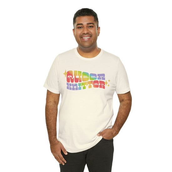 Queer Knitter Tee T-Shirt Printify