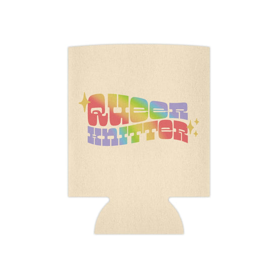 Queer Knitter Can Cooler Accessories Printify