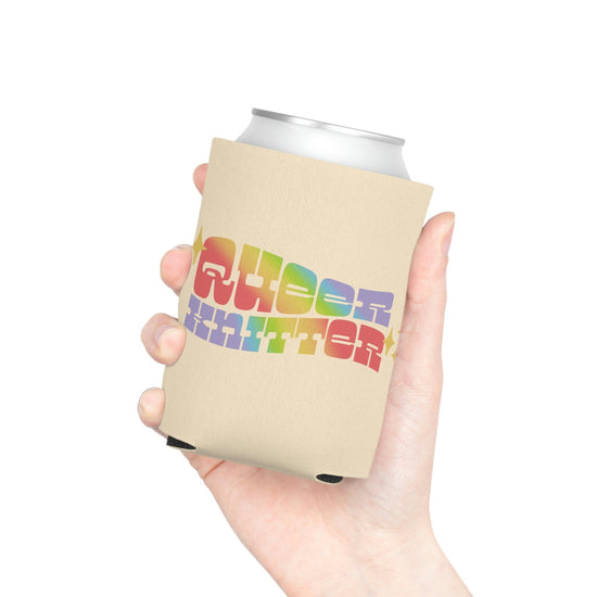 Queer Knitter Can Cooler Accessories Printify