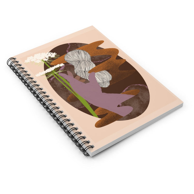 Rootwork Spiral Notebook Paper products Printify