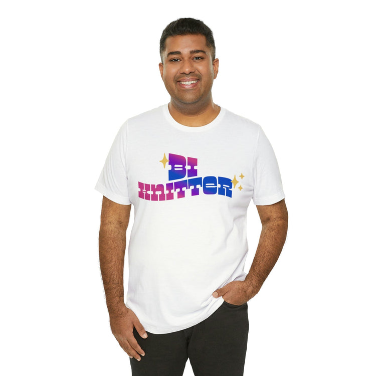 Bi Knitter Tee T-Shirt Printify
