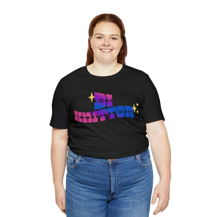 Bi Knitter Tee T-Shirt Printify