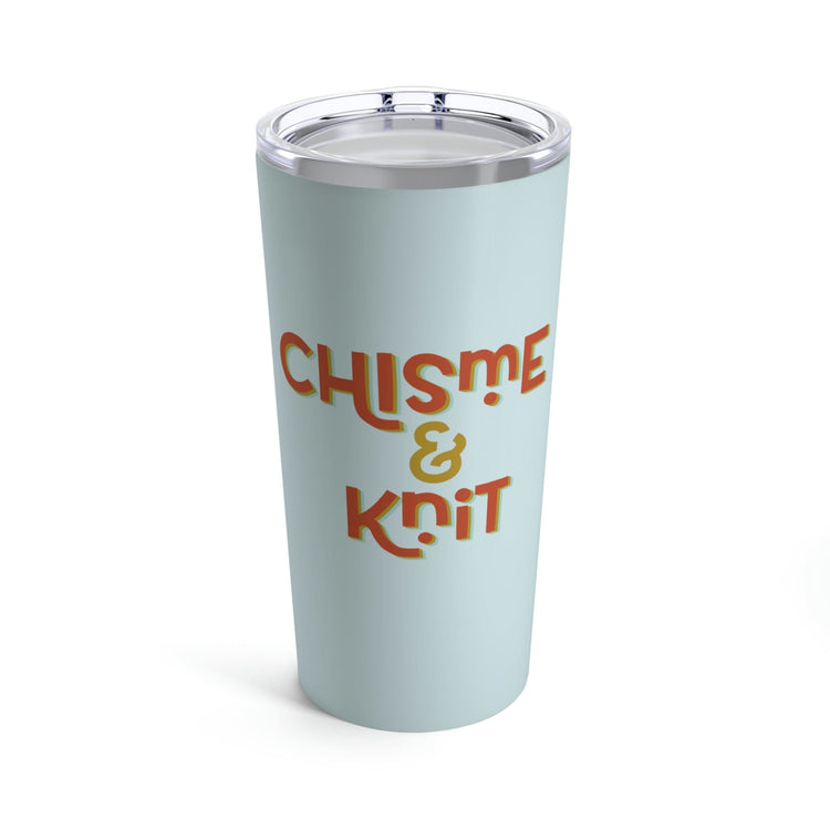 Chisme & Knit Tumbler Mug Printify 20oz