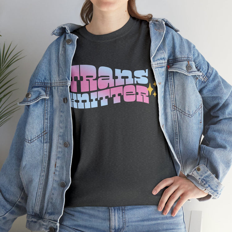 Trans Knitter Tee T-Shirt Printify