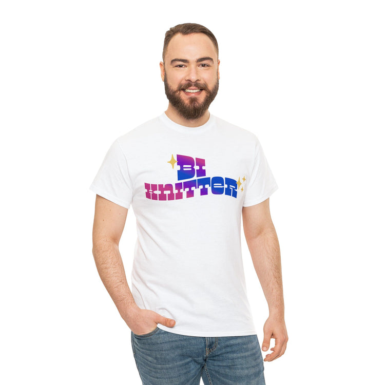 Bi Knitter Tee T-Shirt Printify