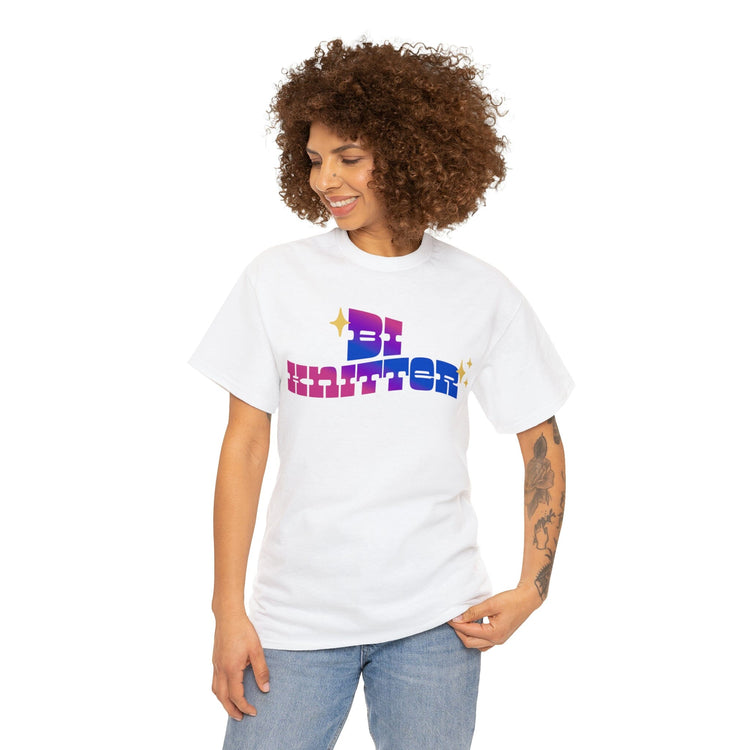 Bi Knitter Tee T-Shirt Printify