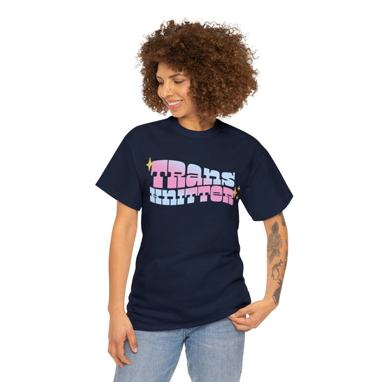 Trans Knitter Tee T-Shirt Printify