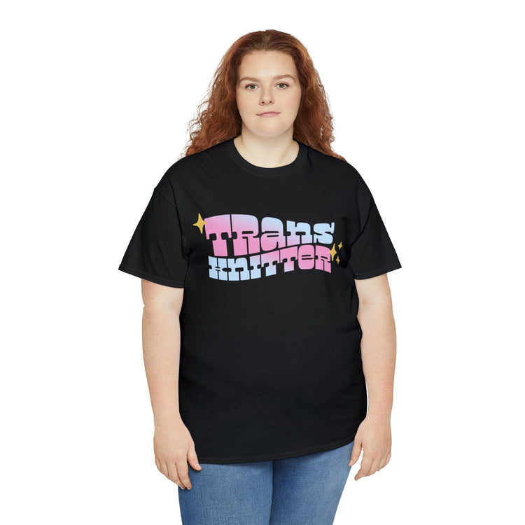 Trans Knitter Tee T-Shirt Printify