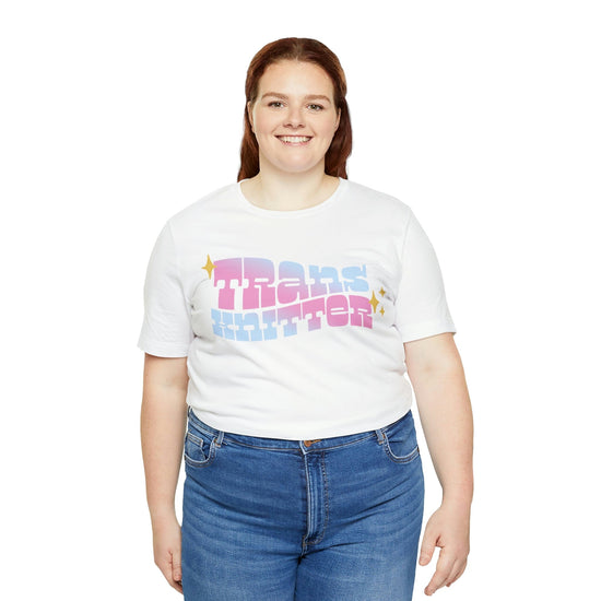Trans Knitter Tee T-Shirt Printify