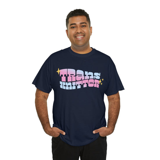 Trans Knitter Tee T-Shirt Printify