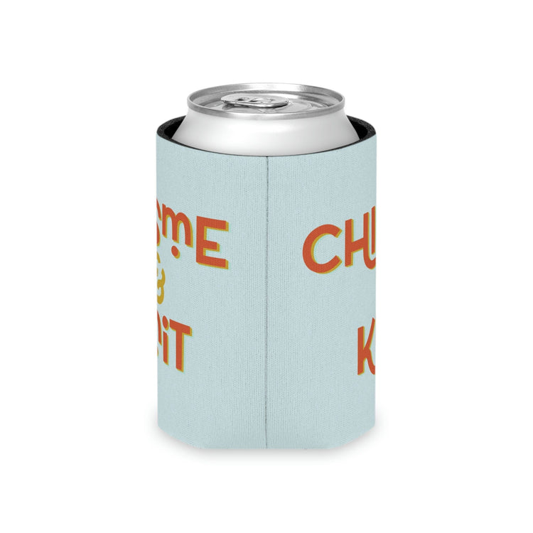 Chisme & Knit Can Cooler Accessories Printify