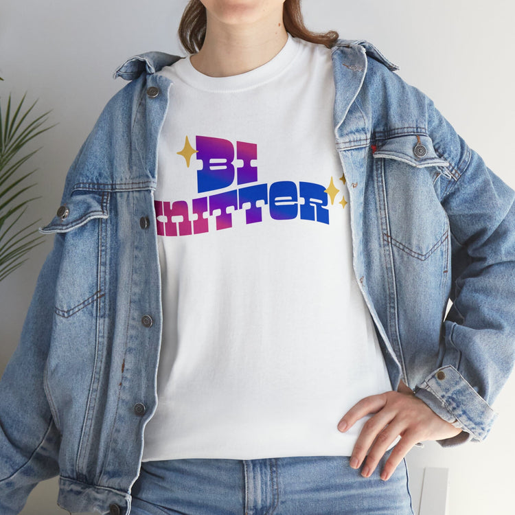 Bi Knitter Tee T-Shirt Printify