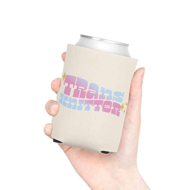 Trans Knitter Can Cooler Accessories Printify