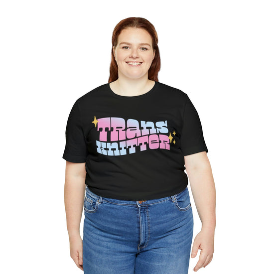 Trans Knitter Tee T-Shirt Printify