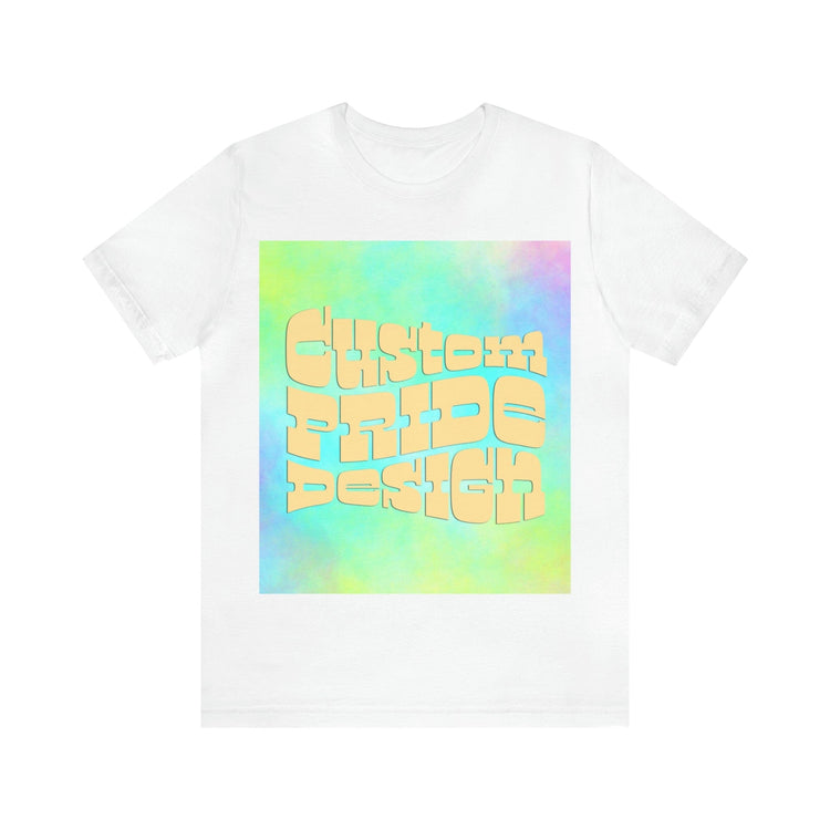 Custom Pride Knitter Tee T-Shirt Printify White S