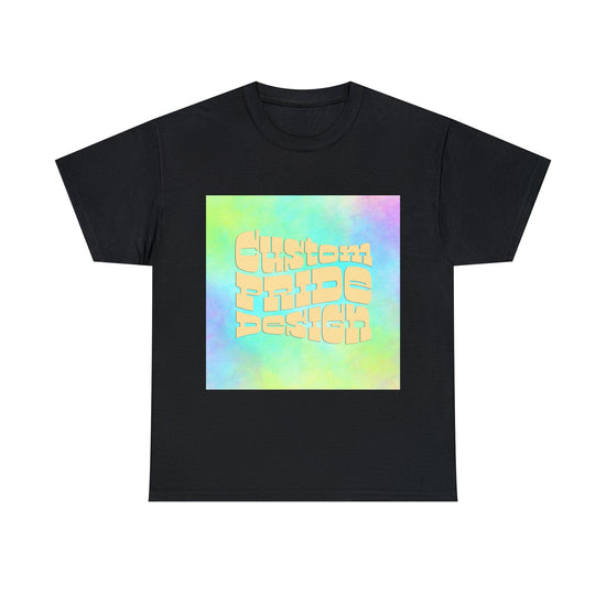 Custom Pride Knitter Tee T-Shirt Printify Black S