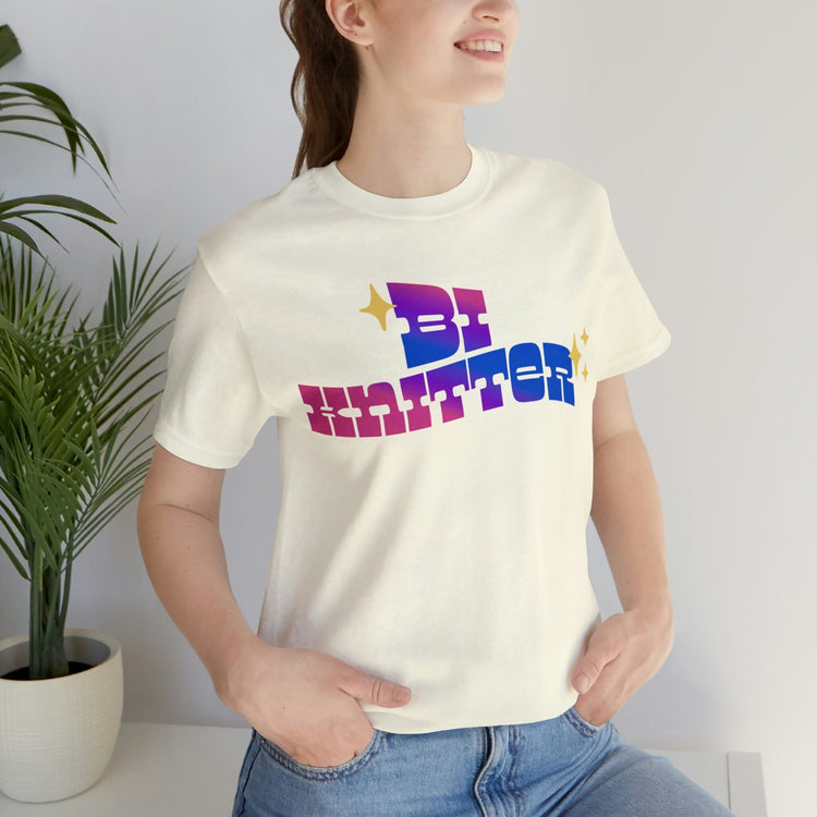 Bi Knitter Tee T-Shirt Printify