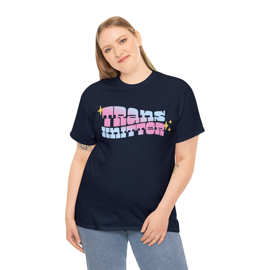 Trans Knitter Tee T-Shirt Printify