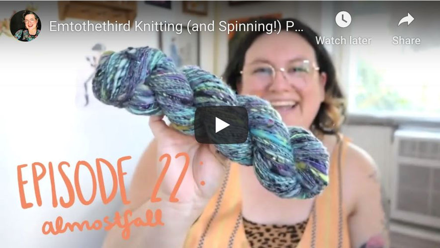 Emtothethird Knitting Podcast | Episode 22: ALMOSTFALL