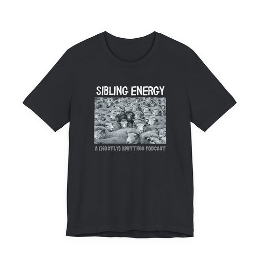 Black DIY Punk Rocker Sibling Energy Tee T-Shirt Printify XS Vintage Black 