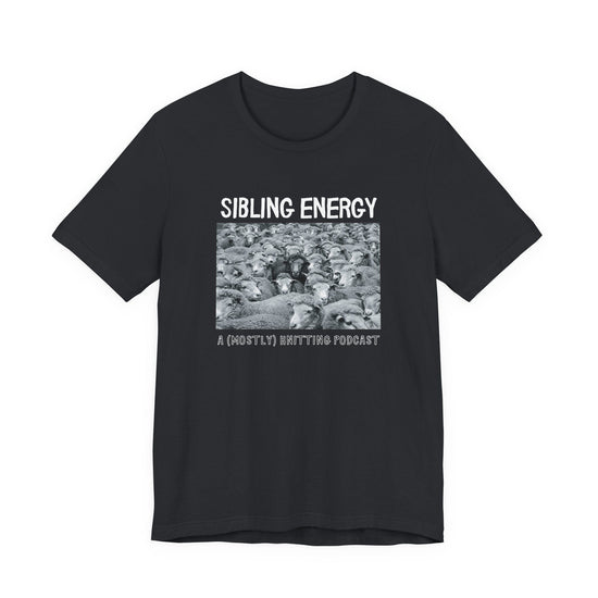 Black DIY Punk Rocker Sibling Energy Tee T-Shirt Printify XS Vintage Black 