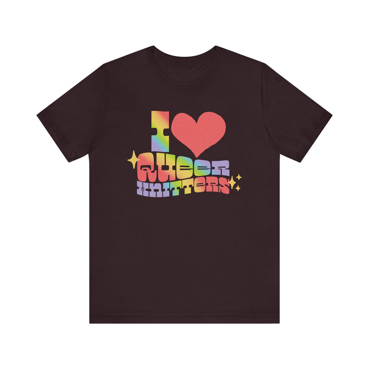 I HEART QUEER KNITTERS Tee