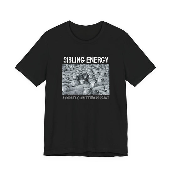 Black DIY Punk Rocker Sibling Energy Tee T-Shirt Printify XS Black 