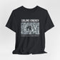 Black DIY Punk Rocker Sibling Energy Tee T-Shirt Printify 