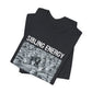 Black DIY Punk Rocker Sibling Energy Tee T-Shirt Printify 