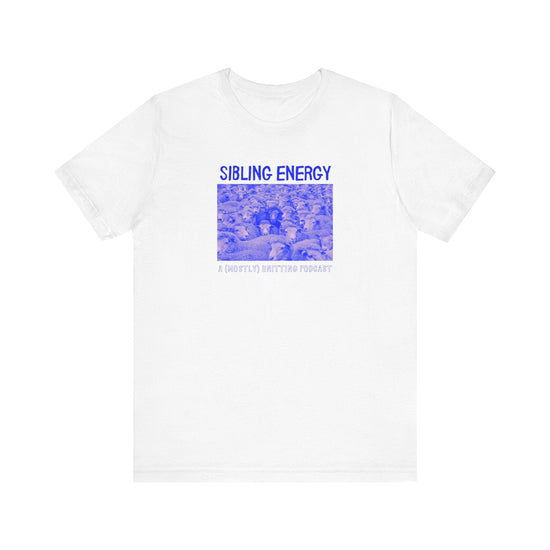 DIY Punk Rocker Sibling Energy Tee T-Shirt Printify White L 