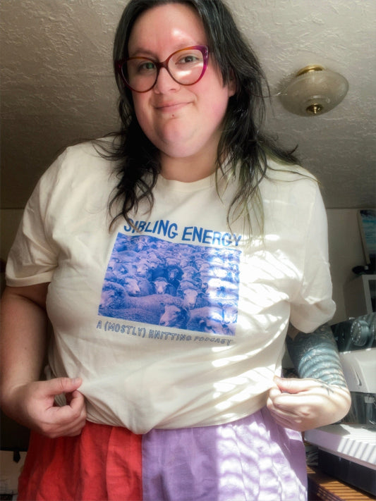 DIY Punk Rocker Sibling Energy Tee T-Shirt Printify 