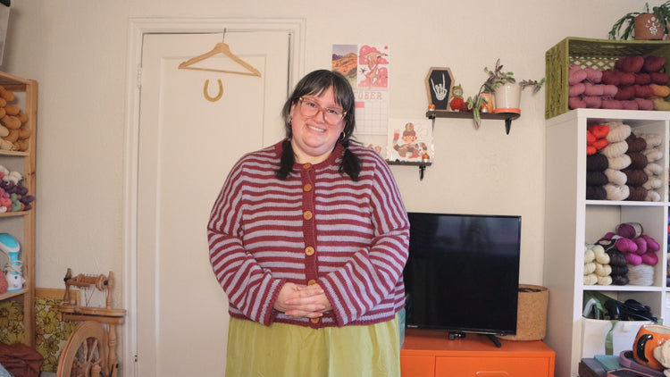 Olga Jacket Sagrada Pre-orders Yarn Emtothethird Yarn Co. 