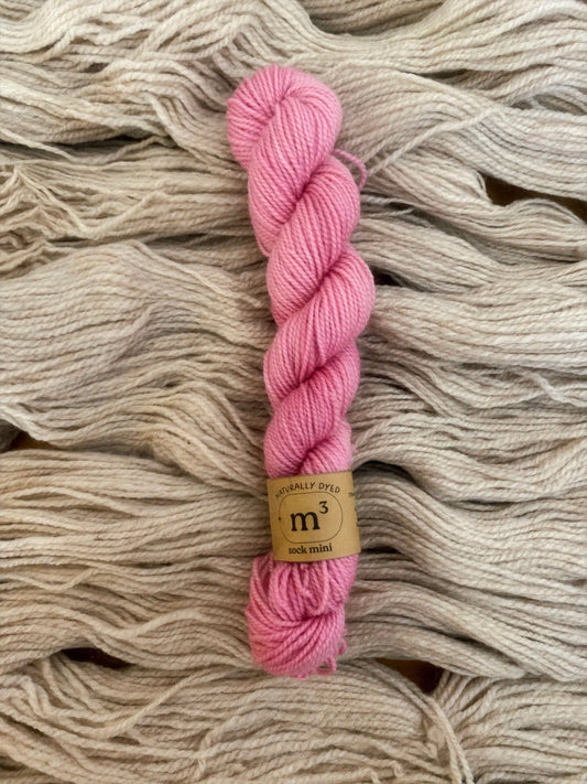 Mini Skein - Vintage Valentine Yarn Emtothethird Yarn Co. 