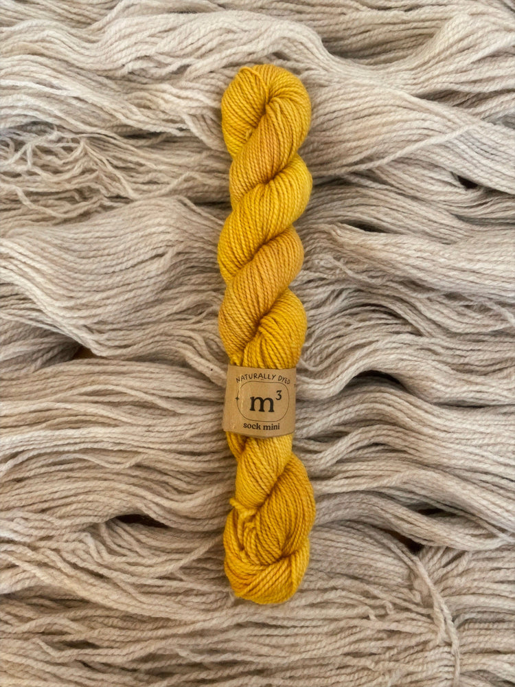 Mini Skein - Stay Golden Yarn Emtothethird Yarn Co. 