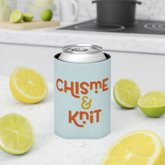Chisme & Knit Can Cooler Accessories Printify Regular Can 
