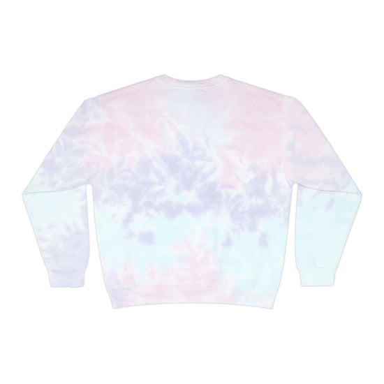 Queer Knitter Tie-Dye Sweatshirt Sweatshirt Printify 