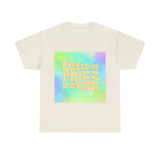 Custom Pride Knitter Tee T-Shirt Printify Natural S 