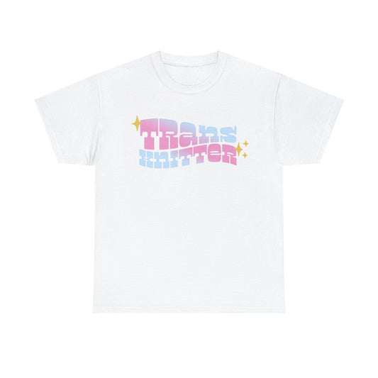 Trans Knitter Tee T-Shirt Printify White S 